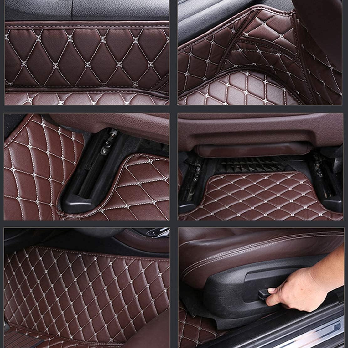 Custom Making Car Floor Mats for 95% Sedan SUV Sports Car Full Coverage Cute Men Women Pads Protection Non-Slip Leather Floor Liners (Black) - Image 3
