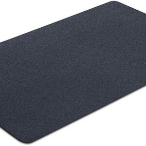 VersaTex Multi-Purpose Rubber Floor Mat for Indoor or Outdoor Use, Utility Mat for Entryway, Home Gym, Exercise Equipment, Tool Box Liner, Garage, Under-Sink, Patio, and Door Mat; 30" x 48", Black