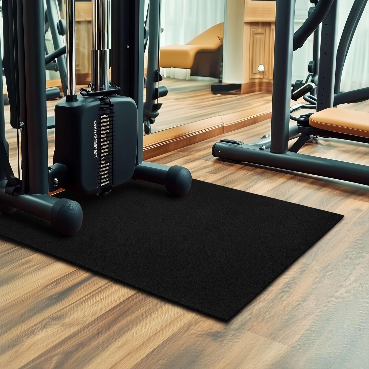 Mohawk Home Heavy Duty Rubber Stall Mat - Gym Floor- Under Dog Crate - All Purpose Utility 3' x 4' - 1/2" Thick - Image 3